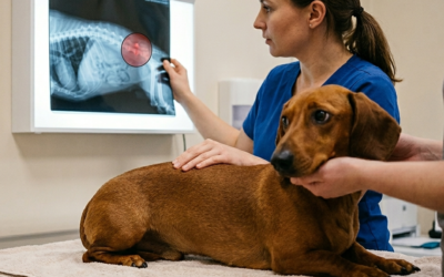 Dyskopatia u jamników (IVDD): Objawy, leczenie i profilaktyka