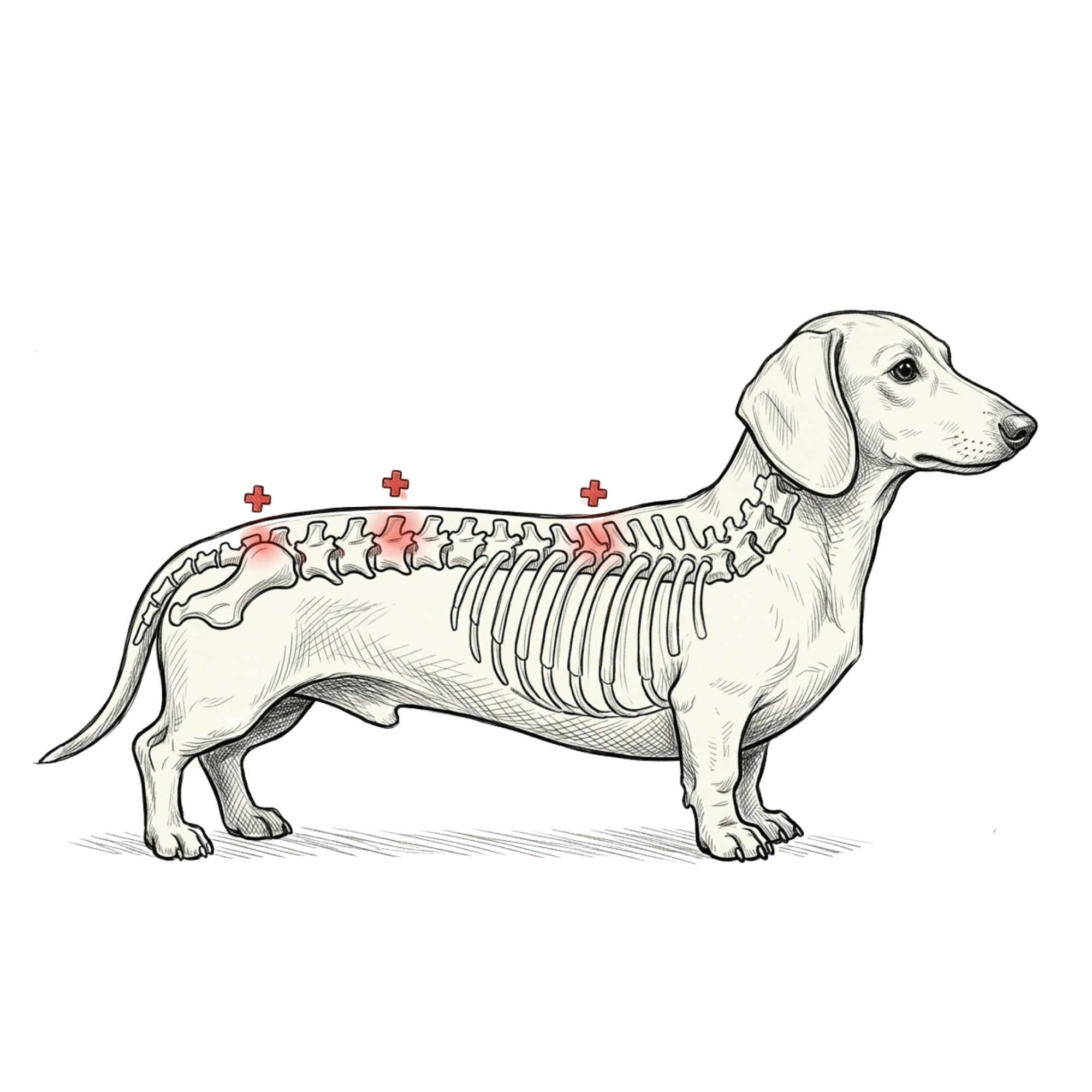 problemy z kregoslupem u jamników